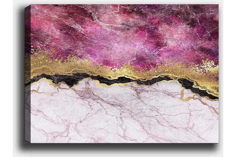 Koristeellinen Canvastaulu 50x70 cm - Monivärinen - Sisustustuotteet - Taulu & taide - Canvas-taulu