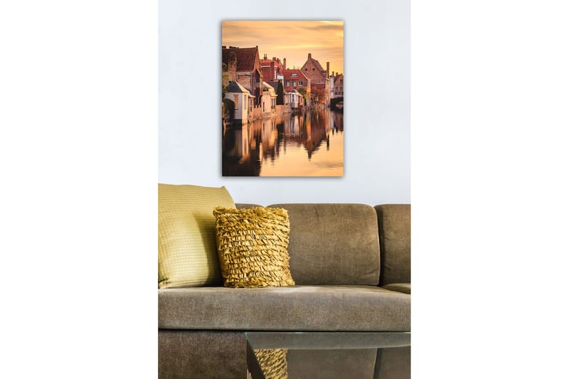 Koristeellinen Canvastaulu 50x70 cm - Monivärinen - Sisustustuotteet - Taulu & taide - Canvas-taulu