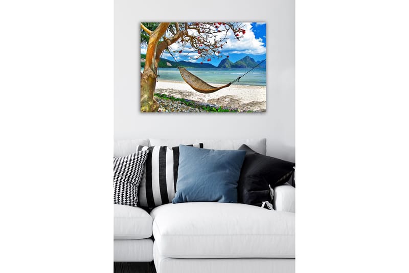 Koristeellinen Canvastaulu 50x70 cm - Monivärinen - Sisustustuotteet - Taulu & taide - Canvas-taulu