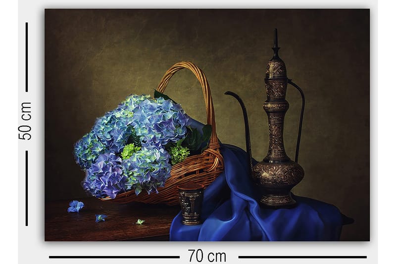 Koristeellinen Canvastaulu 50x70 cm - Monivärinen - Sisustustuotteet - Taulu & taide - Canvas-taulu