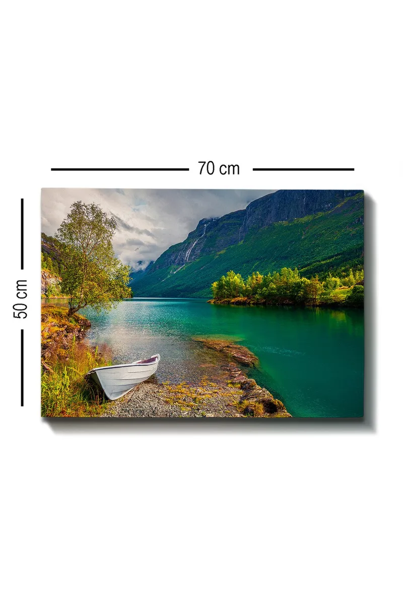 Koristeellinen Canvastaulu 50x70 cm - Monivärinen - Sisustustuotteet - Taulu & taide - Canvas-taulu