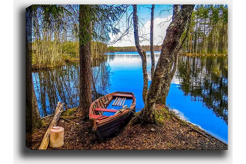 Koristeellinen Canvastaulu 50x70 cm - Monivärinen - Sisustustuotteet - Taulu & taide - Canvas-taulu