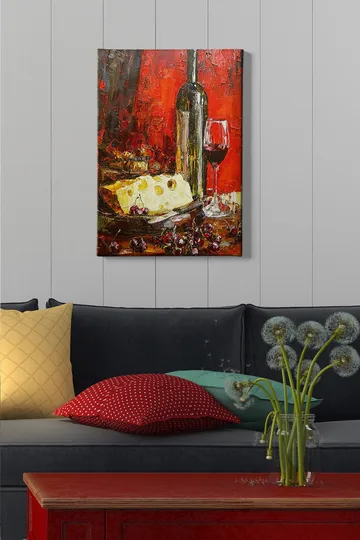 Koristeellinen Canvastaulu 50x70 cm - Monivärinen - Sisustustuotteet - Taulu & taide - Canvas-taulu