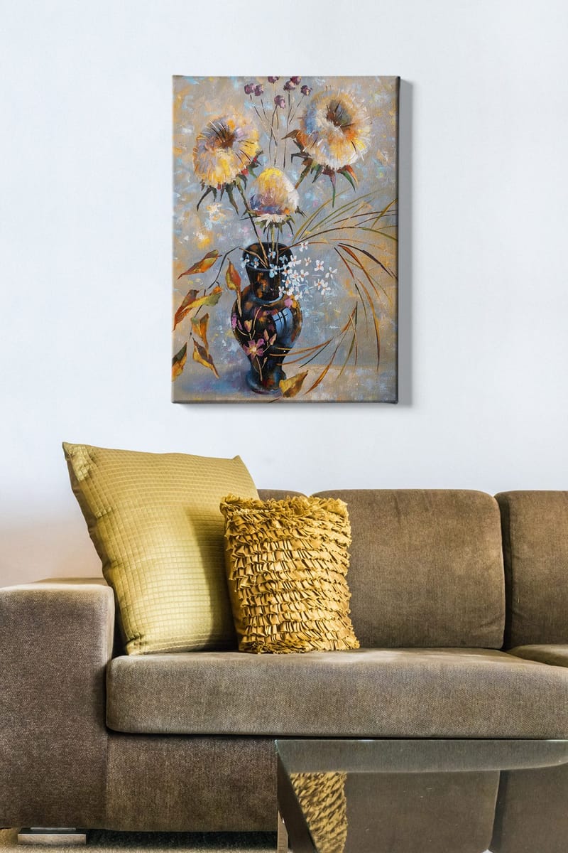 Koristeellinen Canvastaulu 50x70 cm - Monivärinen - Sisustustuotteet - Taulu & taide - Canvas-taulu