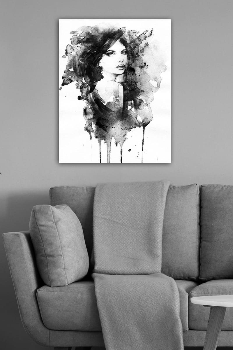 Koristeellinen Canvastaulu 50x70 cm - Monivärinen - Sisustustuotteet - Taulu & taide - Canvas-taulu