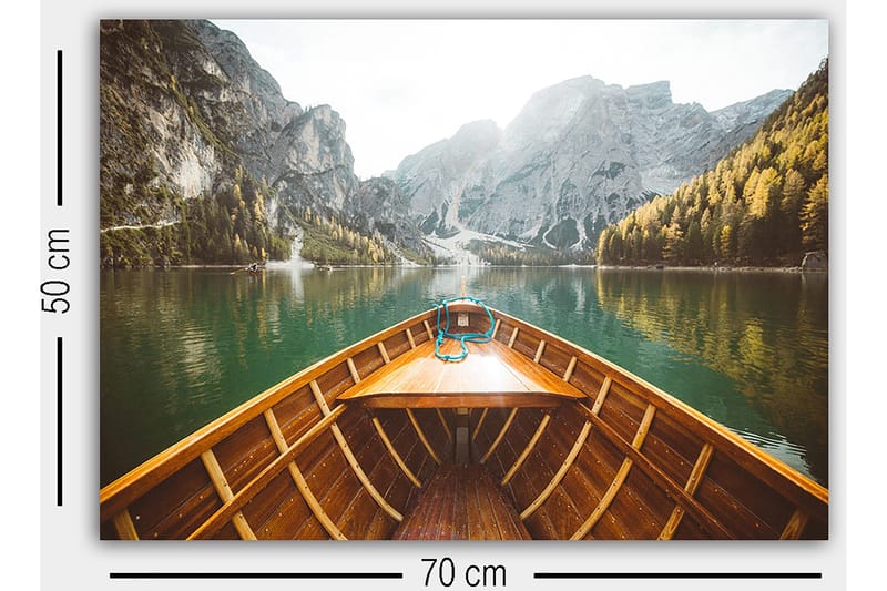 Koristeellinen Canvastaulu 50x70 cm - Monivärinen - Sisustustuotteet - Taulu & taide - Canvas-taulu