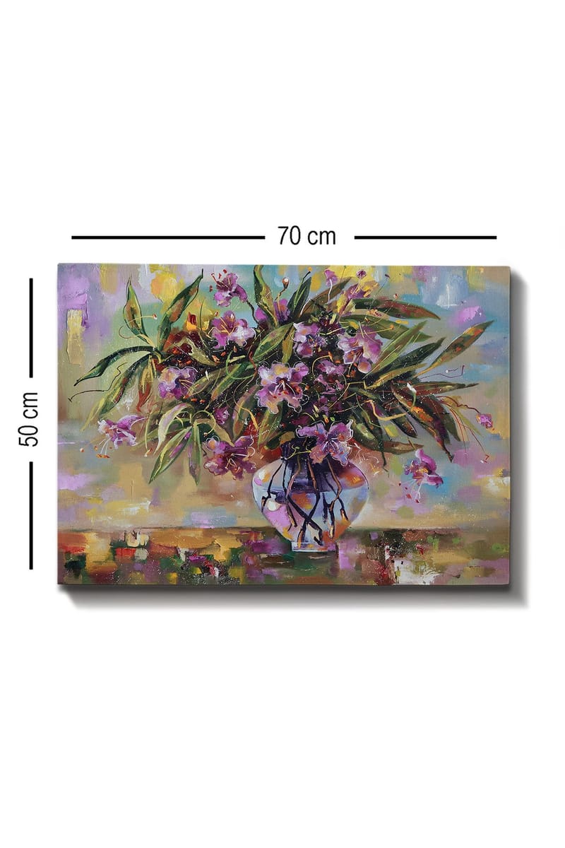 Koristeellinen Canvastaulu 50x70 cm - Monivärinen - Sisustustuotteet - Taulu & taide - Canvas-taulu