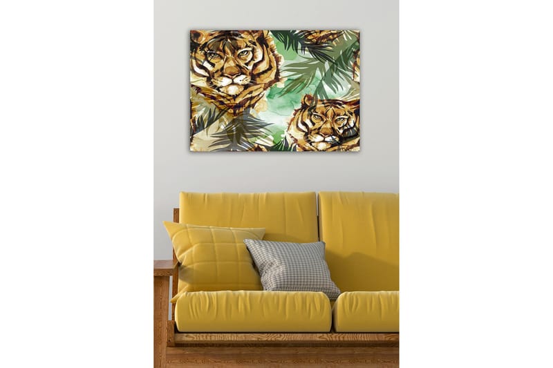 Koristeellinen Canvastaulu 50x70 cm - Monivärinen - Sisustustuotteet - Taulu & taide - Canvas-taulu