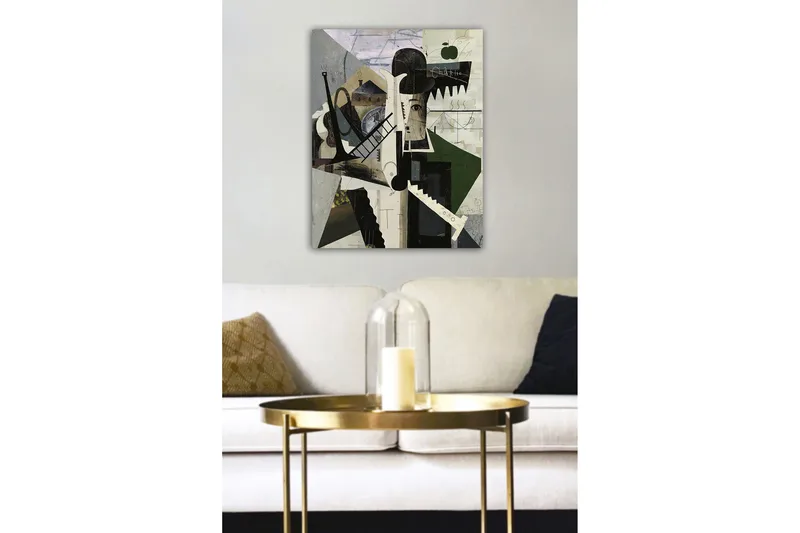 Koristeellinen Canvastaulu 50x70 cm - Monivärinen - Sisustustuotteet - Taulu & taide - Canvas-taulu