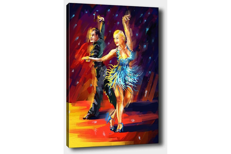 Koristeellinen Canvastaulu 50x70 cm - Monivärinen - Sisustustuotteet - Taulu & taide - Canvas-taulu