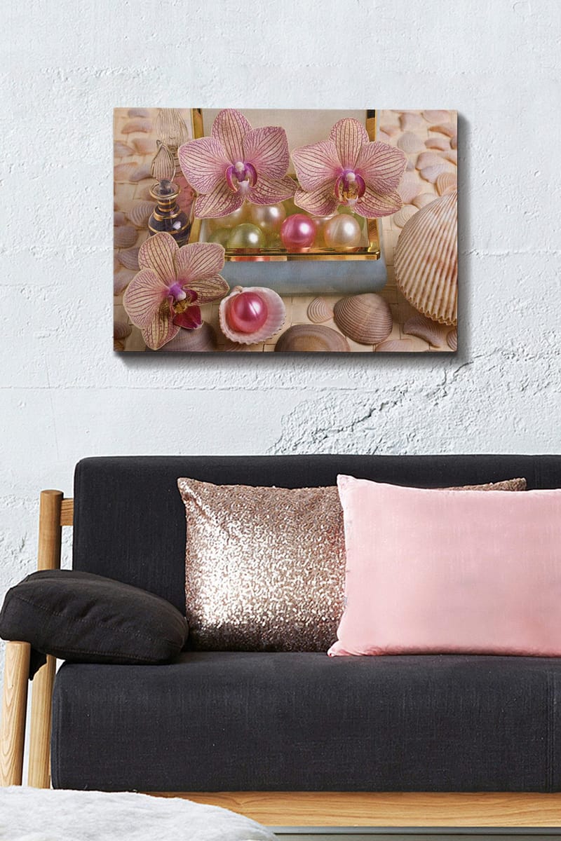 Koristeellinen Canvastaulu 50x70 cm - Monivärinen - Sisustustuotteet - Taulu & taide - Canvas-taulu