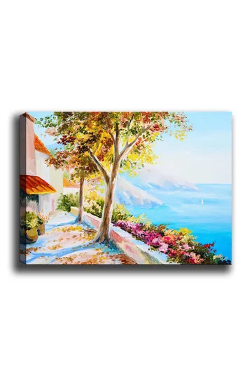 Koristeellinen Canvastaulu 50x70 cm - Monivärinen - Sisustustuotteet - Taulu & taide - Canvas-taulu
