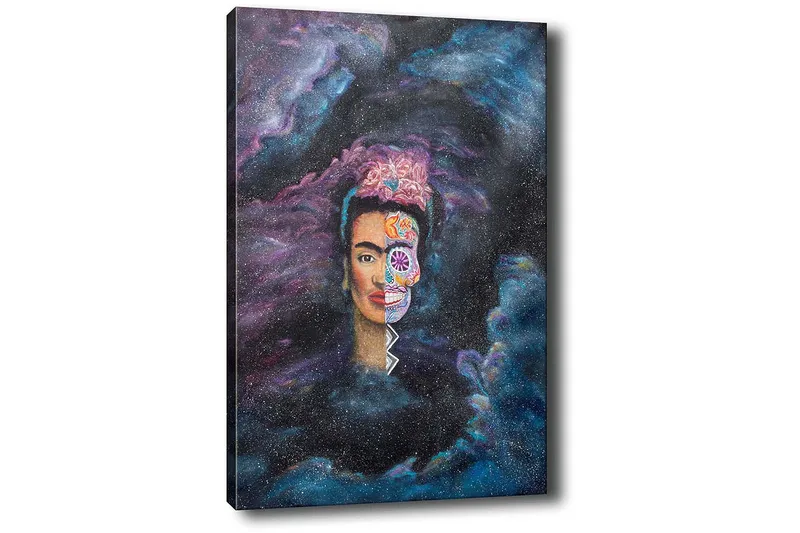 Koristeellinen Canvastaulu 50x70 cm - Monivärinen - Sisustustuotteet - Taulu & taide - Canvas-taulu