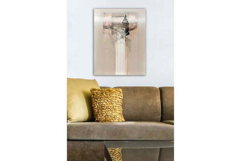 Koristeellinen Canvastaulu 50x70 cm - Monivärinen - Sisustustuotteet - Taulu & taide - Canvas-taulu