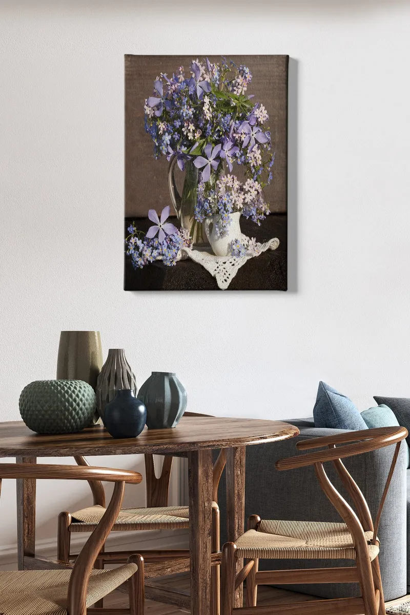 Koristeellinen Canvastaulu 50x70 cm - Monivärinen - Sisustustuotteet - Taulu & taide - Canvas-taulu