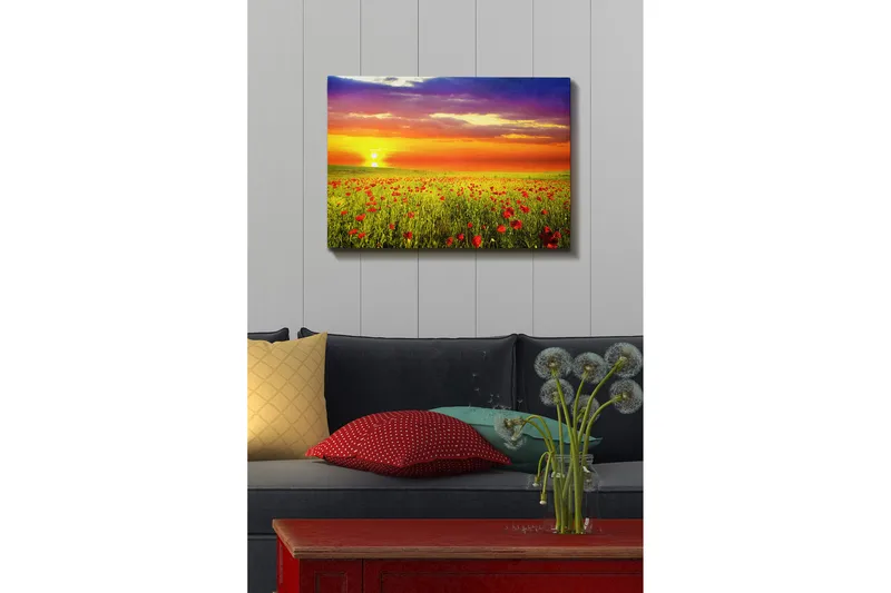 Koristeellinen Canvastaulu 50x70 cm - Monivärinen - Sisustustuotteet - Taulu & taide - Canvas-taulu