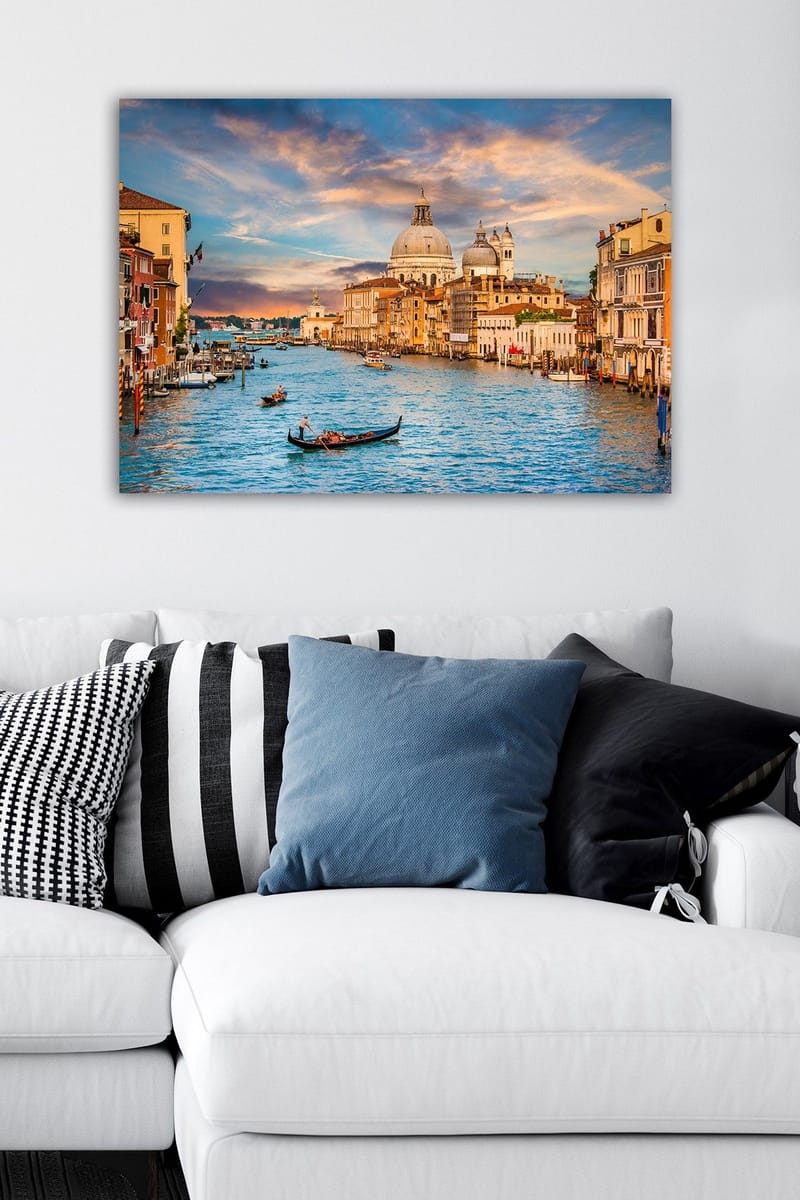 Koristeellinen Canvastaulu 50x70 cm - Monivärinen - Sisustustuotteet - Taulu & taide - Canvas-taulu