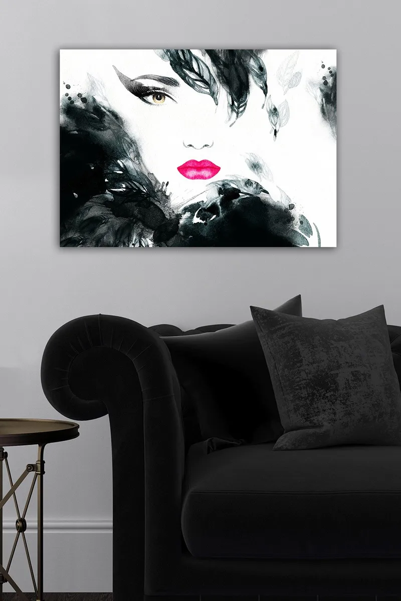 Koristeellinen Canvastaulu 50x70 cm - Monivärinen - Sisustustuotteet - Taulu & taide - Canvas-taulu