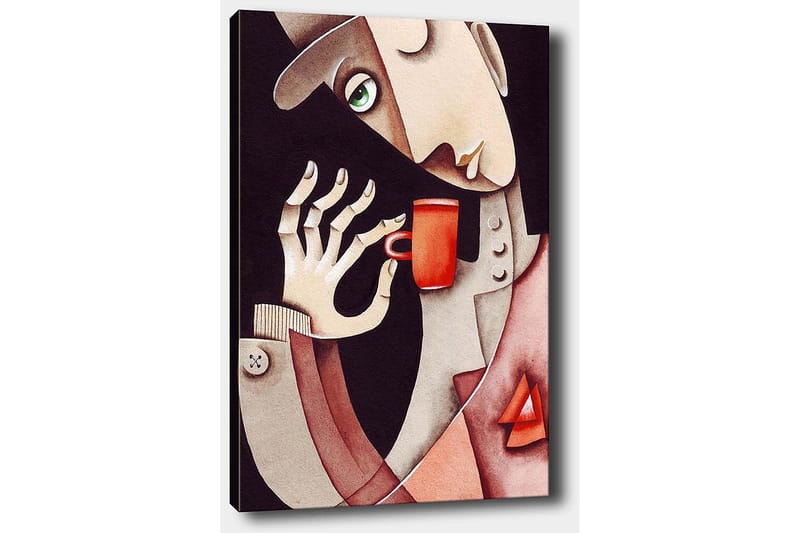 Koristeellinen Canvastaulu 50x70 cm - Monivärinen - Sisustustuotteet - Taulu & taide - Canvas-taulu