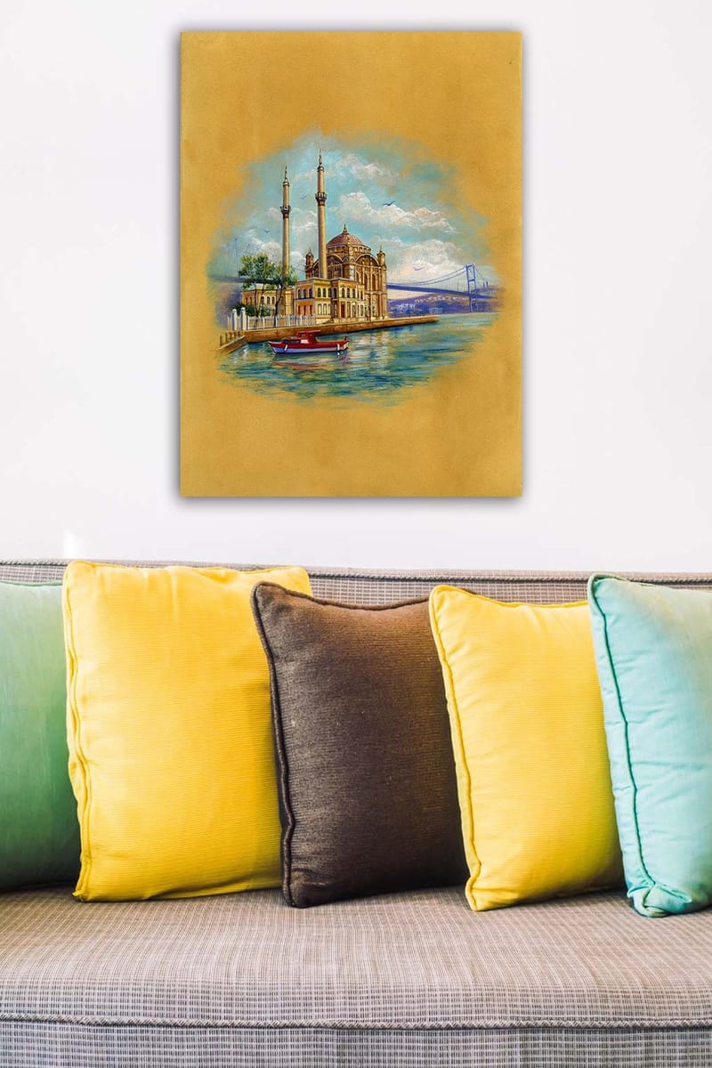 Koristeellinen Canvastaulu 50x70 cm - Monivärinen - Sisustustuotteet - Taulu & taide - Canvas-taulu