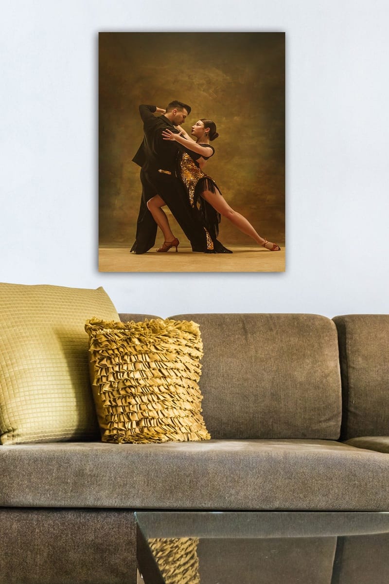 Koristeellinen Canvastaulu 50x70 cm - Monivärinen - Sisustustuotteet - Taulu & taide - Canvas-taulu