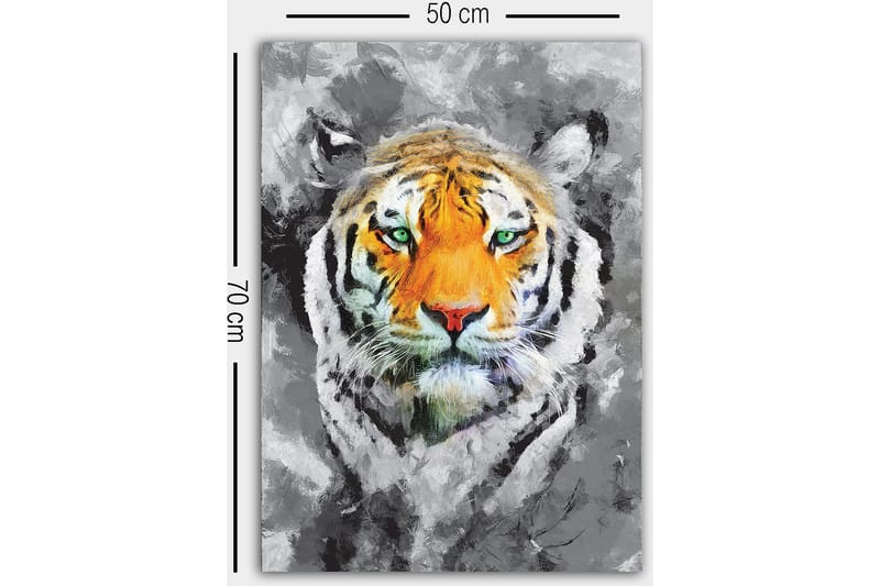 Koristeellinen Canvastaulu 50x70 cm - Monivärinen - Sisustustuotteet - Taulu & taide - Canvas-taulu