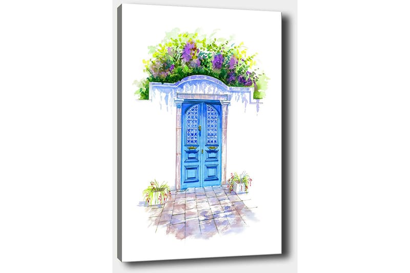 Koristeellinen Canvastaulu 50x70 cm - Monivärinen - Sisustustuotteet - Taulu & taide - Canvas-taulu