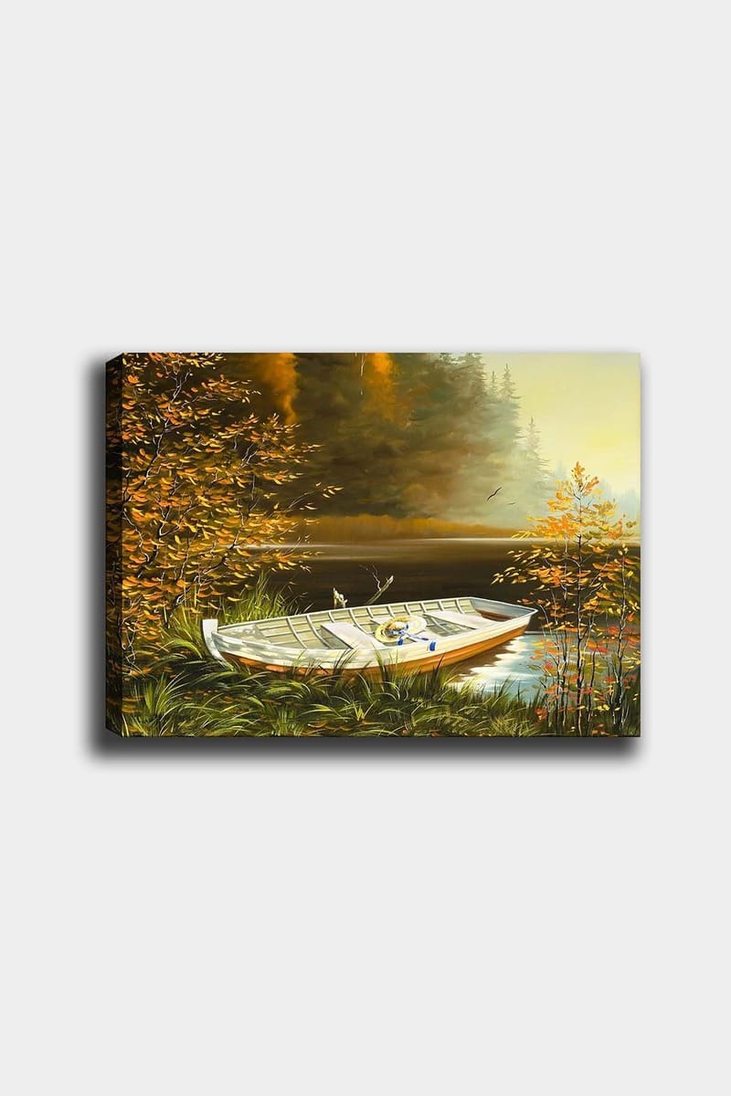 Koristeellinen Canvastaulu 50x70 cm - Monivärinen - Sisustustuotteet - Taulu & taide - Canvas-taulu