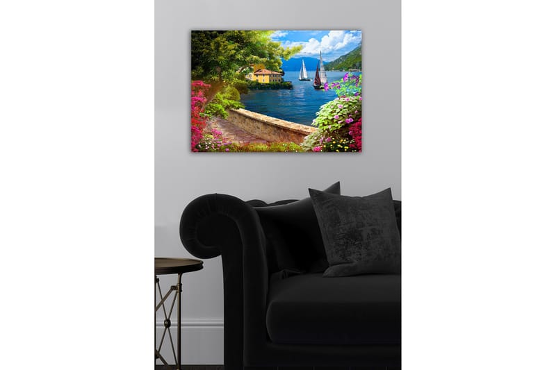 Koristeellinen Canvastaulu 50x70 cm - Monivärinen - Sisustustuotteet - Taulu & taide - Canvas-taulu