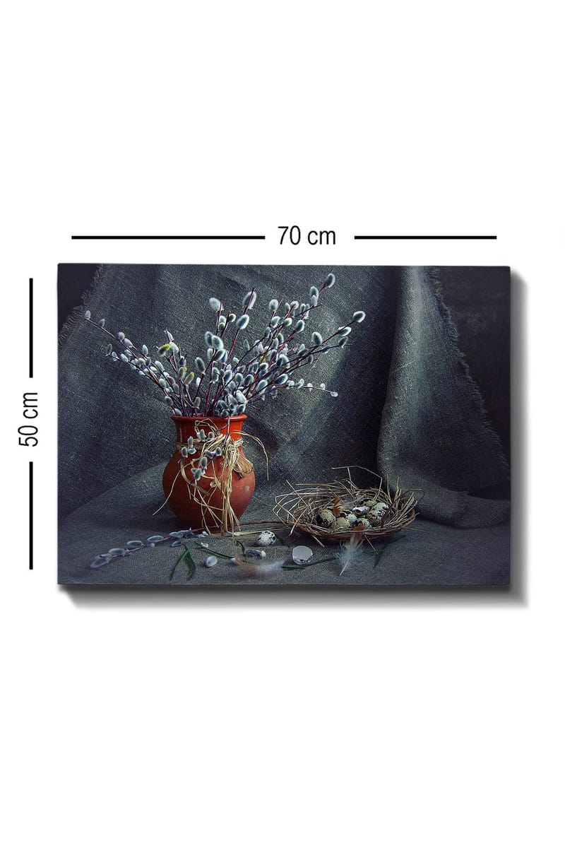 Koristeellinen Canvastaulu 50x70 cm - Monivärinen - Sisustustuotteet - Taulu & taide - Canvas-taulu