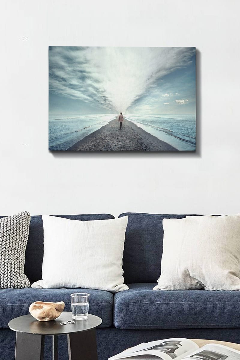 Koristeellinen Canvastaulu 50x70 cm - Monivärinen - Sisustustuotteet - Taulu & taide - Canvas-taulu