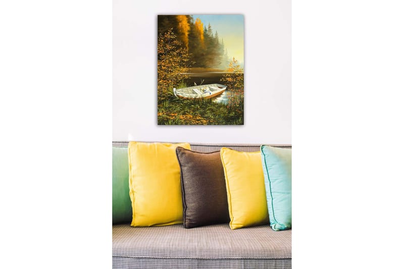 Koristeellinen Canvastaulu 50x70 cm - Monivärinen - Sisustustuotteet - Taulu & taide - Canvas-taulu