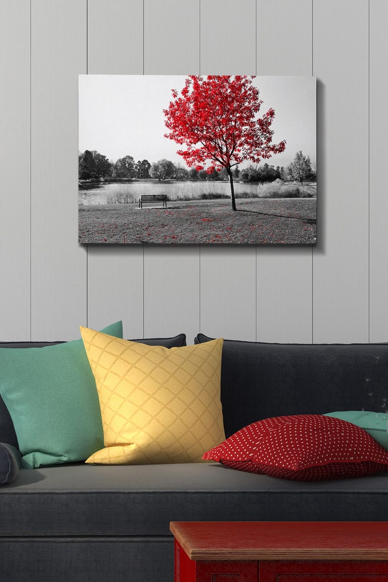 Koristeellinen Canvastaulu 50x70 cm - Monivärinen - Sisustustuotteet - Taulu & taide - Canvas-taulu