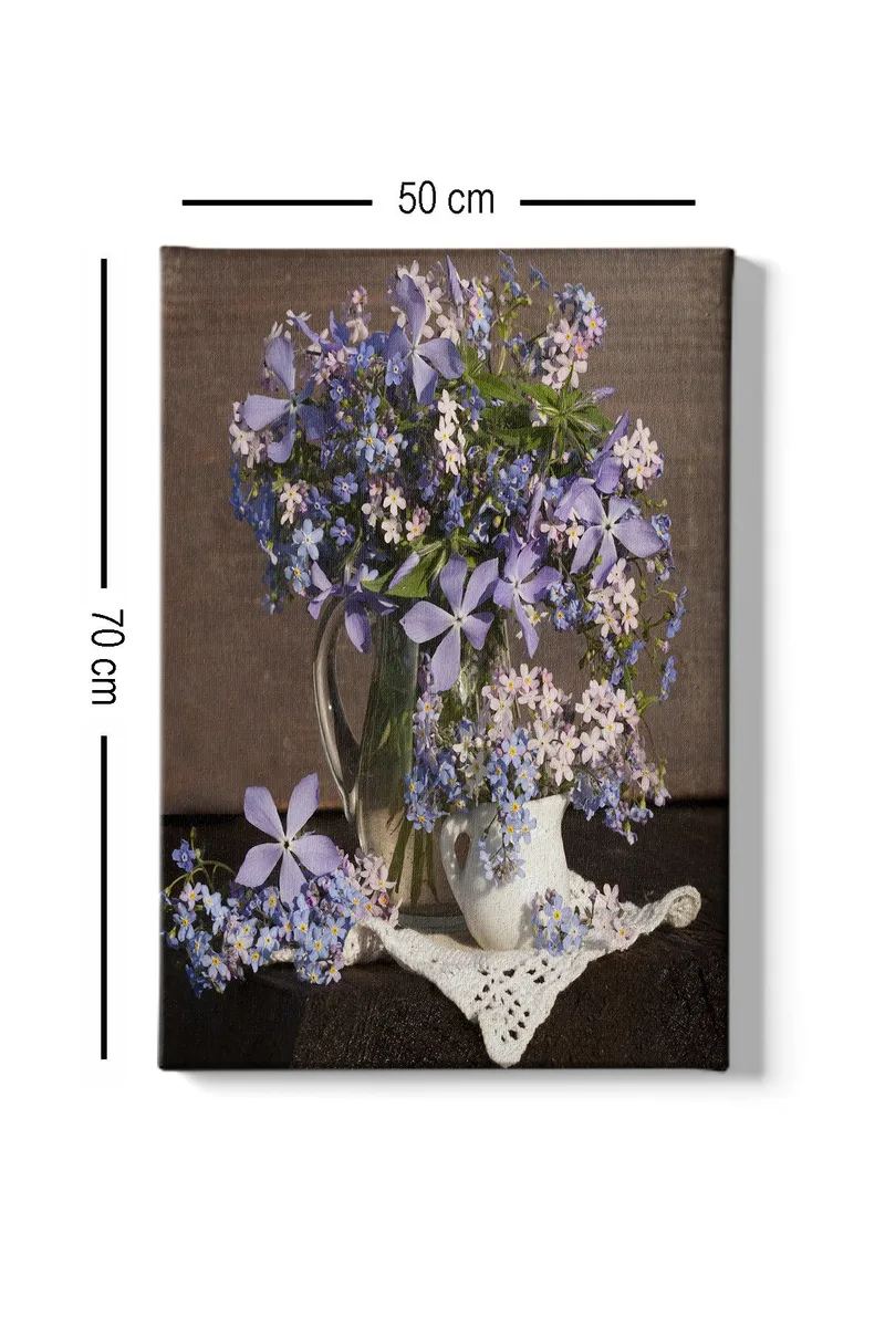 Koristeellinen Canvastaulu 50x70 cm - Monivärinen - Sisustustuotteet - Taulu & taide - Canvas-taulu