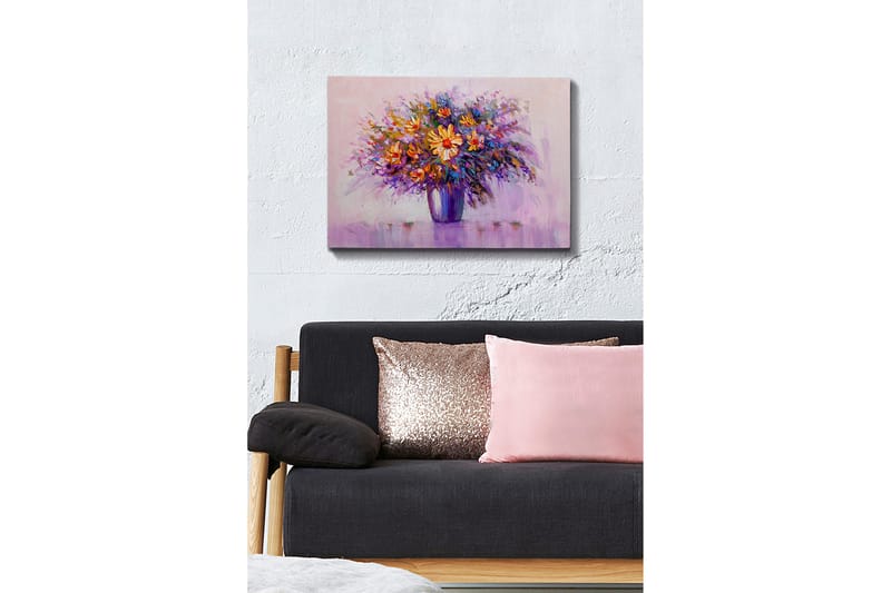 Koristeellinen Canvastaulu 50x70 cm - Monivärinen - Sisustustuotteet - Taulu & taide - Canvas-taulu