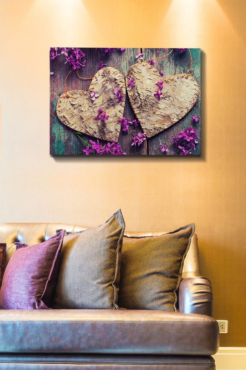 Koristeellinen Canvastaulu 50x70 cm - Monivärinen - Sisustustuotteet - Taulu & taide - Canvas-taulu