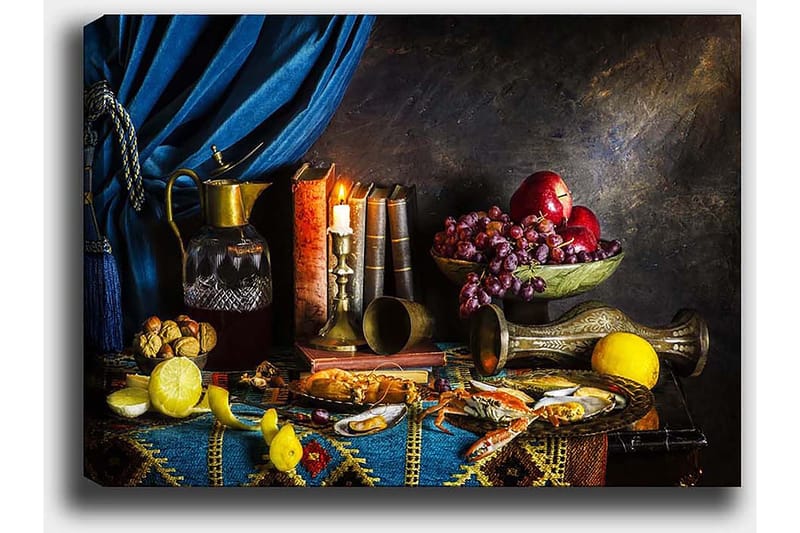 Koristeellinen Canvastaulu 50x70 cm - Monivärinen - Sisustustuotteet - Taulu & taide - Canvas-taulu