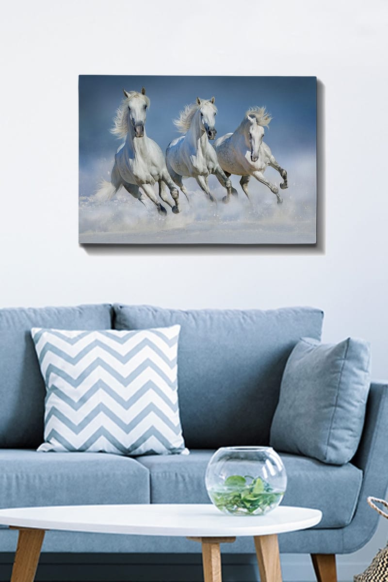 Koristeellinen Canvastaulu 50x70 cm - Monivärinen - Sisustustuotteet - Taulu & taide - Canvas-taulu