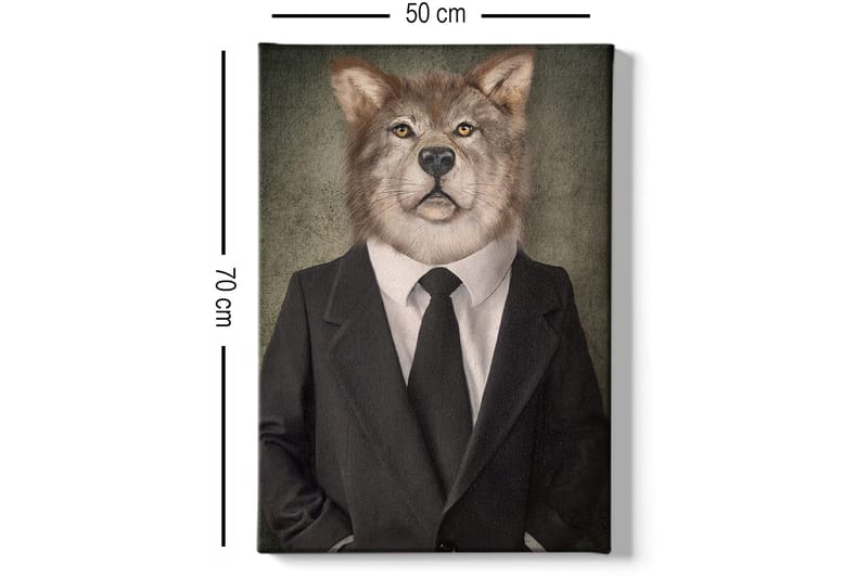 Koristeellinen Canvastaulu 50x70 cm - Monivärinen - Sisustustuotteet - Taulu & taide - Canvas-taulu