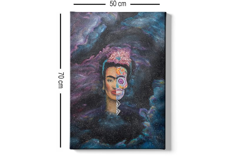 Koristeellinen Canvastaulu 50x70 cm - Monivärinen - Sisustustuotteet - Taulu & taide - Canvas-taulu