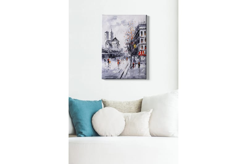 Koristeellinen Canvastaulu 50x70 cm - Monivärinen - Sisustustuotteet - Taulu & taide - Canvas-taulu