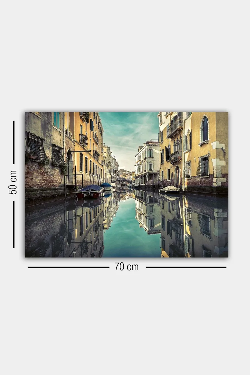 Koristeellinen Canvastaulu 50x70 cm - Monivärinen - Sisustustuotteet - Taulu & taide - Canvas-taulu