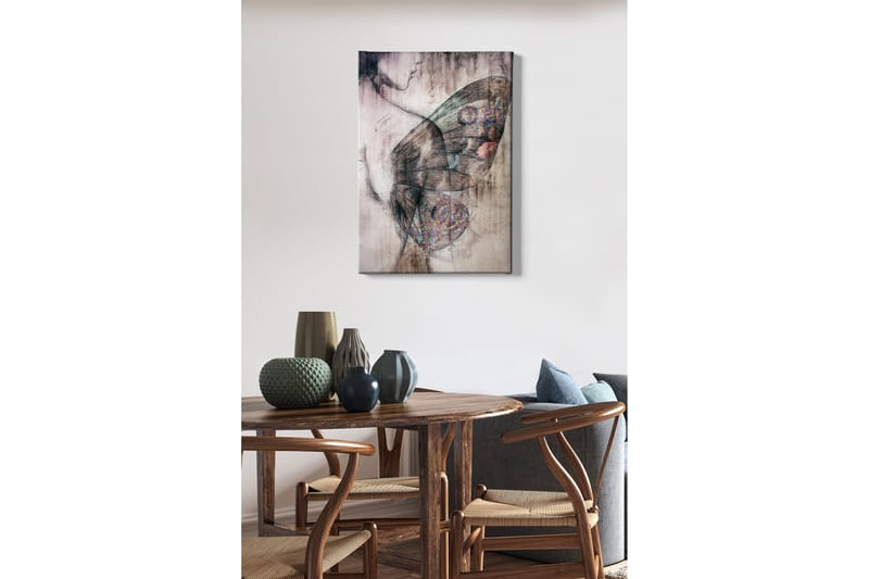 Koristeellinen Canvastaulu 50x70 cm - Monivärinen - Sisustustuotteet - Taulu & taide - Canvas-taulu