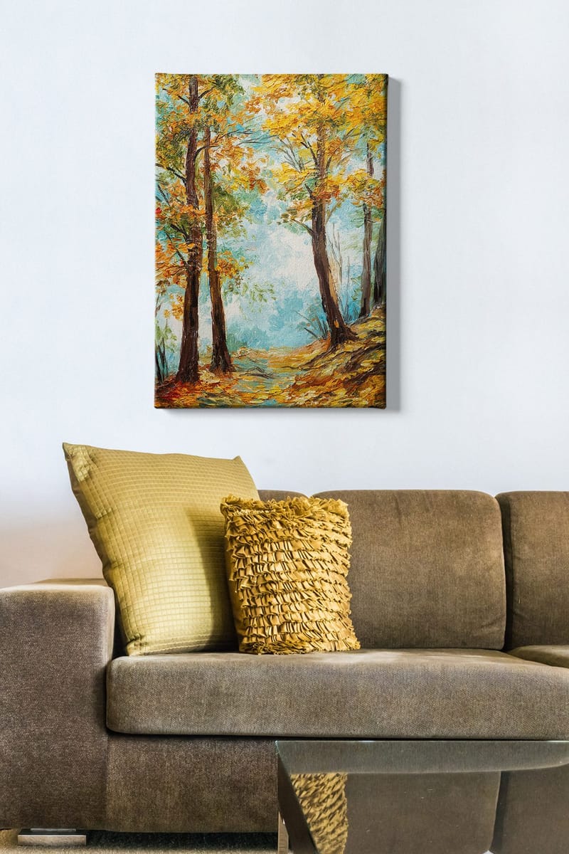 Koristeellinen Canvastaulu 50x70 cm - Monivärinen - Sisustustuotteet - Taulu & taide - Canvas-taulu