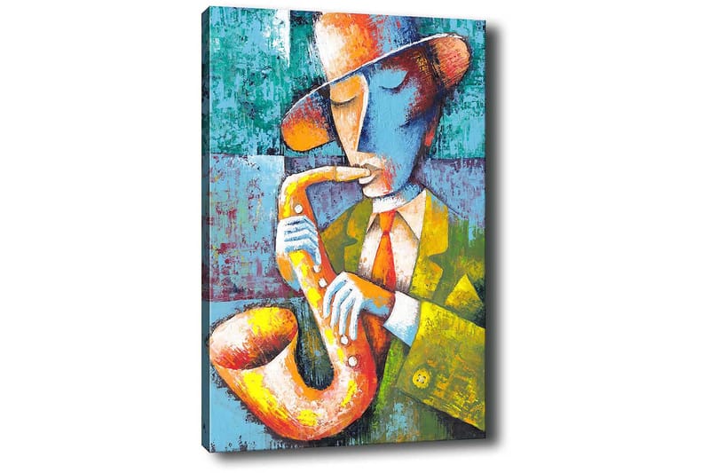 Koristeellinen Canvastaulu 50x70 cm - Monivärinen - Sisustustuotteet - Taulu & taide - Canvas-taulu