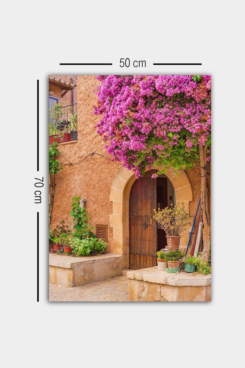 Koristeellinen Canvastaulu 50x70 cm - Monivärinen - Sisustustuotteet - Taulu & taide - Canvas-taulu