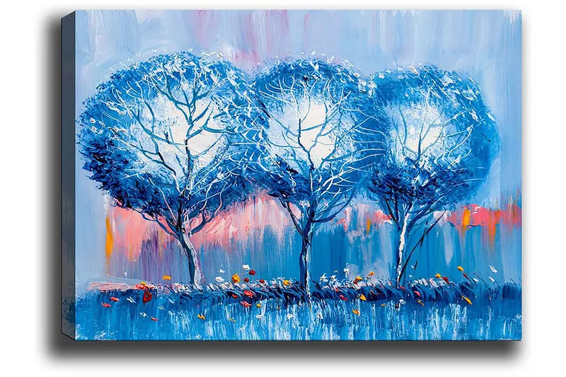 Koristeellinen Canvastaulu 50x70 cm - Monivärinen - Sisustustuotteet - Taulu & taide - Canvas-taulu