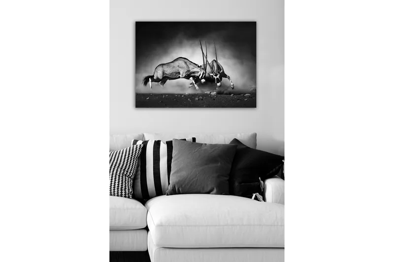 Koristeellinen Canvastaulu 50x70 cm - Monivärinen - Sisustustuotteet - Taulu & taide - Canvas-taulu