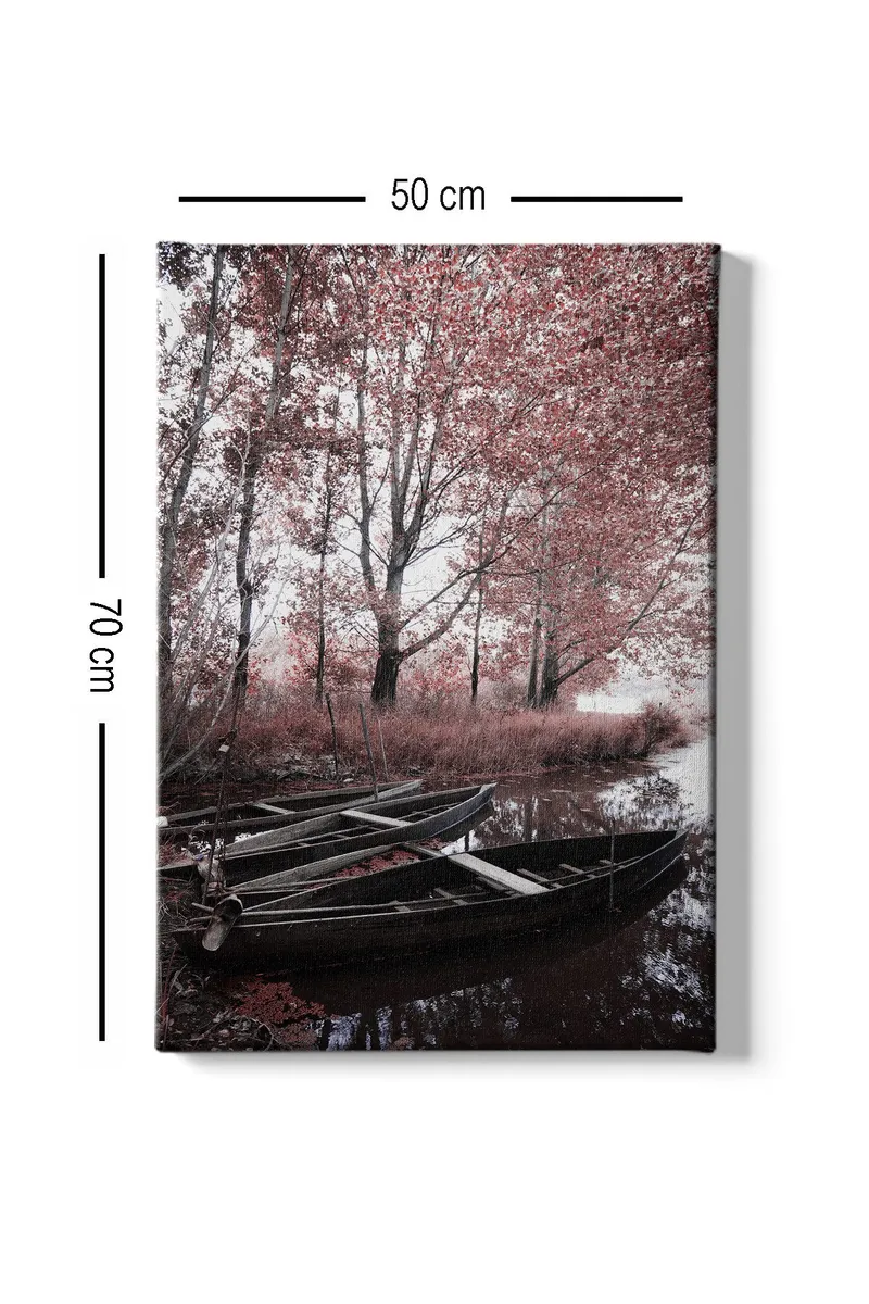 Koristeellinen Canvastaulu 50x70 cm - Monivärinen - Sisustustuotteet - Taulu & taide - Canvas-taulu