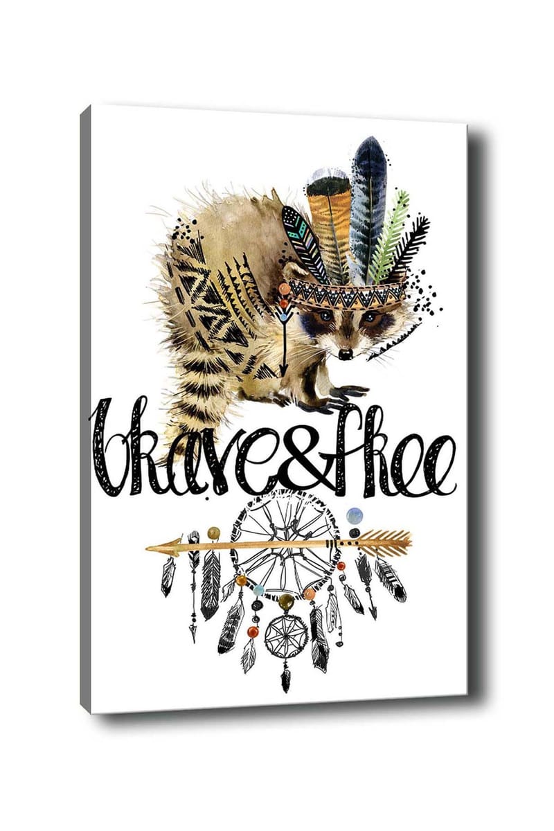 Koristeellinen Canvastaulu 50x70 cm, Monivärinen